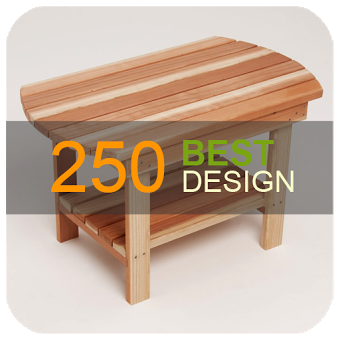 250 Дизайн деревянных столов
