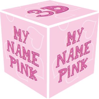 3D My Name Pink Live Wallpaper