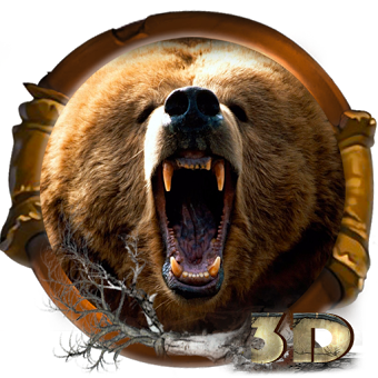 3D Реалистичная медвежья тема