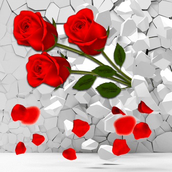 3D Rose Мечта Любовь