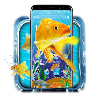 Аквариум Ocean Gold Fish Theme