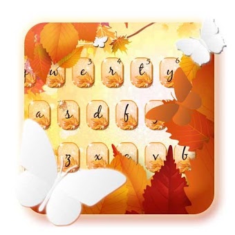 Autumn keyboard theme
