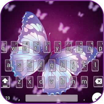 Бабочка клавиатура для Android