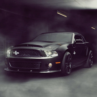 Black Mustang Cars Wallpaper