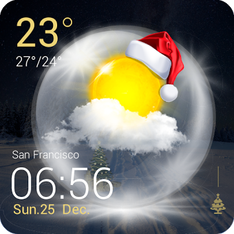 Christmas Weather Widget??