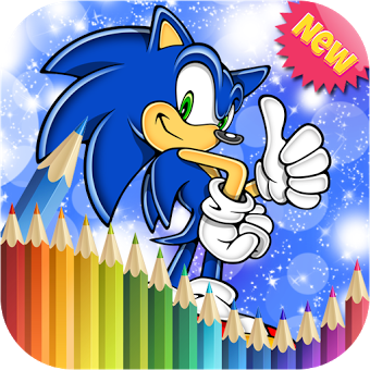 Coloring Book For Sonic Games Dash