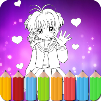 coloring book of anime for girls