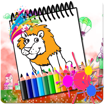Coloring Lion Sketch Fun Art