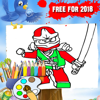 Coloring Ninja Go For 2018