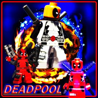 DEPLAYS FOR LEGO DEADPOOL HEROES
