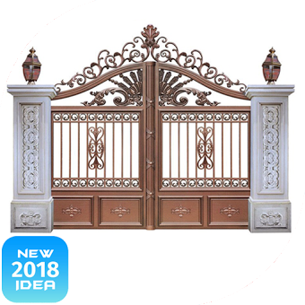 дизайн ворот 2018