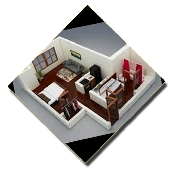 Дом план Дизайн 3D
