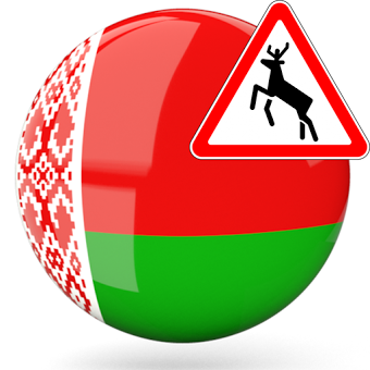 Дорожные знаки Белоруссии