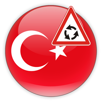 Дорожные знаки Турция