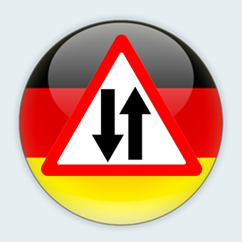 Дорожные знаки в Германии
