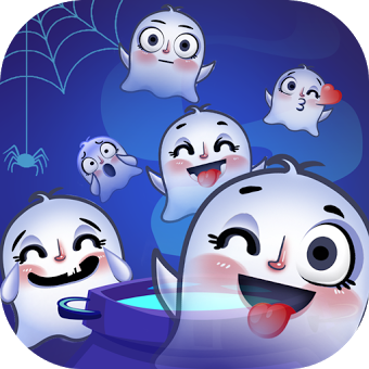 Emoji Keyboard:Little Ghost