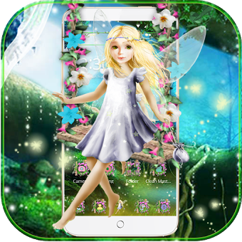 фея девушка лес тема Fairy Girl Forest