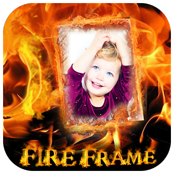 Fire Photo Frames Maker