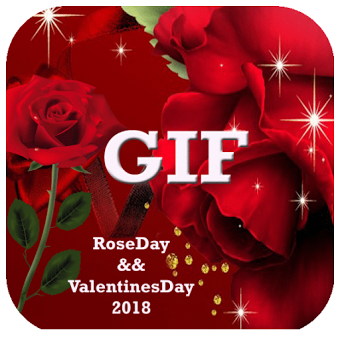 GIF Rose Day & Valentines Day 2018