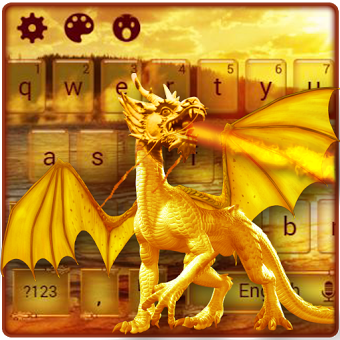 Golden Dragon Keyboard