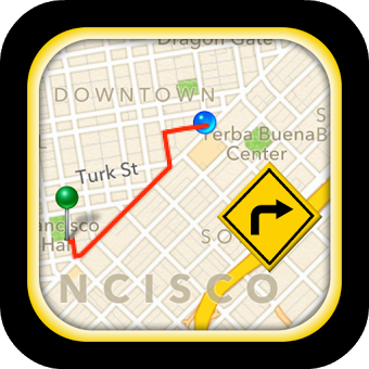 GPS маршрут движения - Офлайн-карты и направления