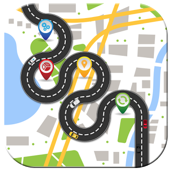 GPS-поиск маршрута GPS-карты Направление навигация