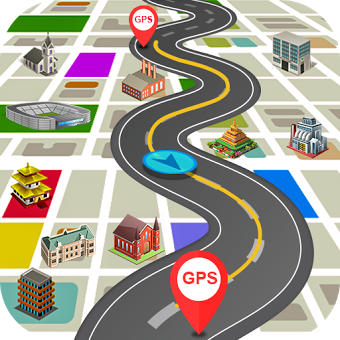 GPS Route Finder Maps Navigation Direction