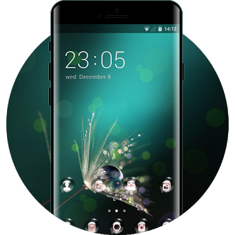 Green Live HD Nature Theme for Lenovo K8 Note