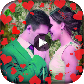 Heart Gif Photo Effect Video Maker With Music 2018