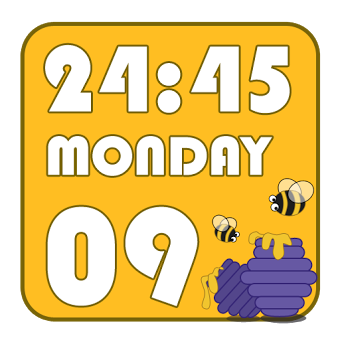 HoneyHoney Clock Widget