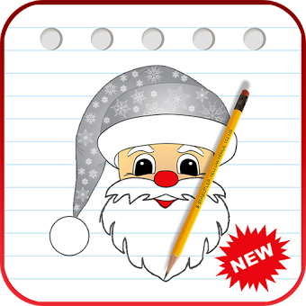 How to Draw Christmas Santa Claus : Drawing ideas