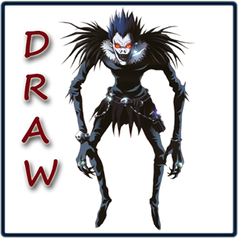 how to draw death note characters