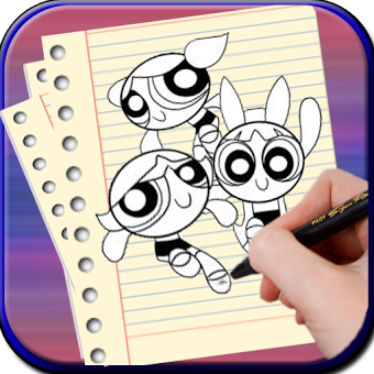 How to Draw Power Puff Girl