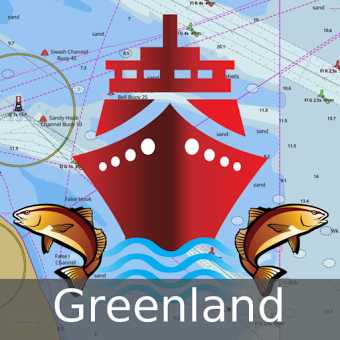 i-Boating:Greenland Marine Map