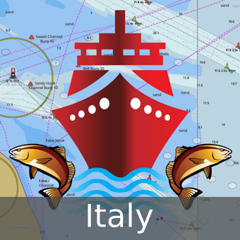 i-Boating:Italy Marine Charts