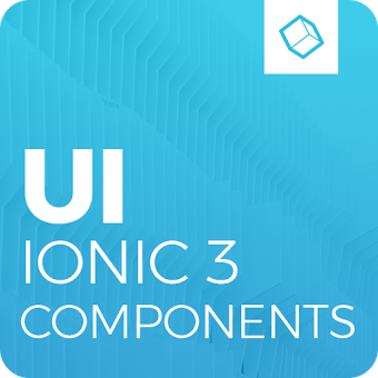 Ionic 3 Material Design UI Template - Blue Light
