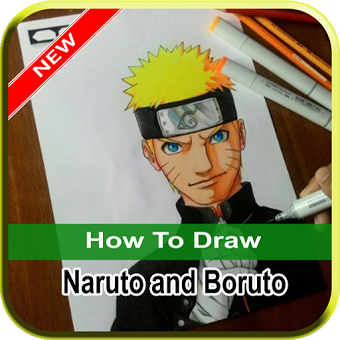 Как нарисовать персонаж мангу Наруто