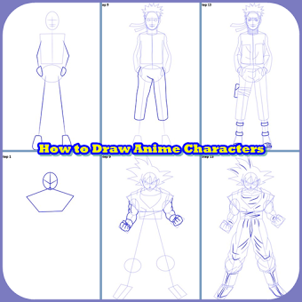 Как рисовать персонажи аниме