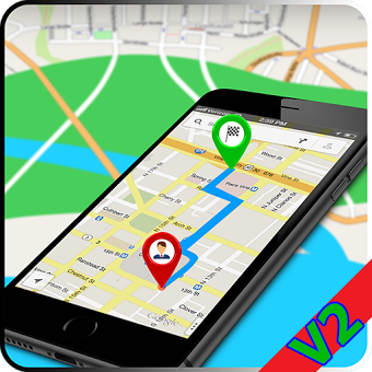 Карты GPS-навигации - поиск дорожного маршрута 3D
