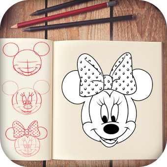 Learn to Draw Mickeu and Mouse