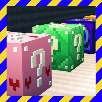Lucky & Block [Minigame] [map for Minecraft PE]