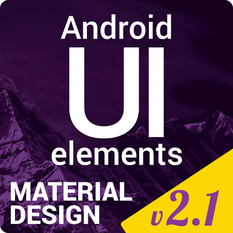 Material Design UI Template
