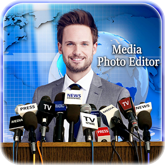 Media Photo Editor – Press Conference Photo Frame