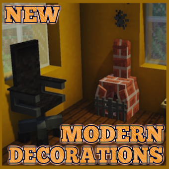 Modern Decorations Mod for McPE