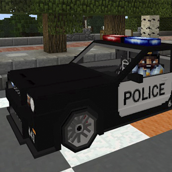 Police Car Mod for Minecraft