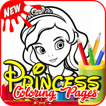 принцесса раскраски для детей