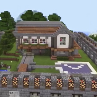 Redstone House for MCPE