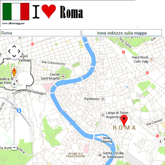 Rome map
