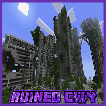 Ruined City Map for McPE