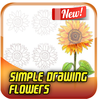 Simple Drawing Flowers